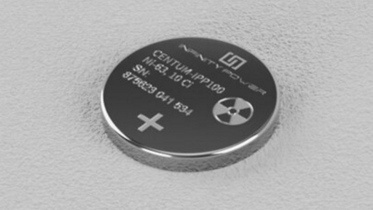Pin hạt nhân Nickel-63: Đột phá trong công nghệ năng lượng với tuổi thọ 50 năm